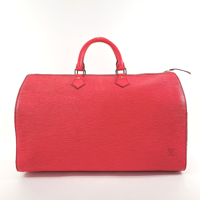 LOUIS VUITTON Handbag M42987 Speedy 40 Epi Leather Red Red Women Used