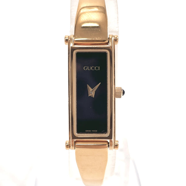GUCCI Watches 1500L Stainless Steel/Stainless Steel gold Women Used