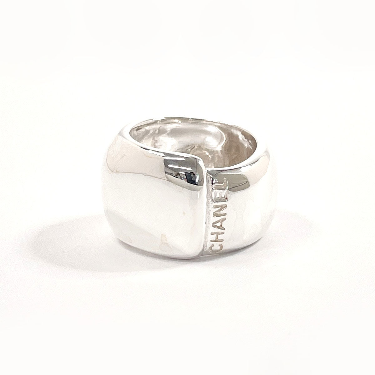 CHANEL Ring logo Silver925 #12(JP Size) Silver Women Used – JP-BRANDS.com