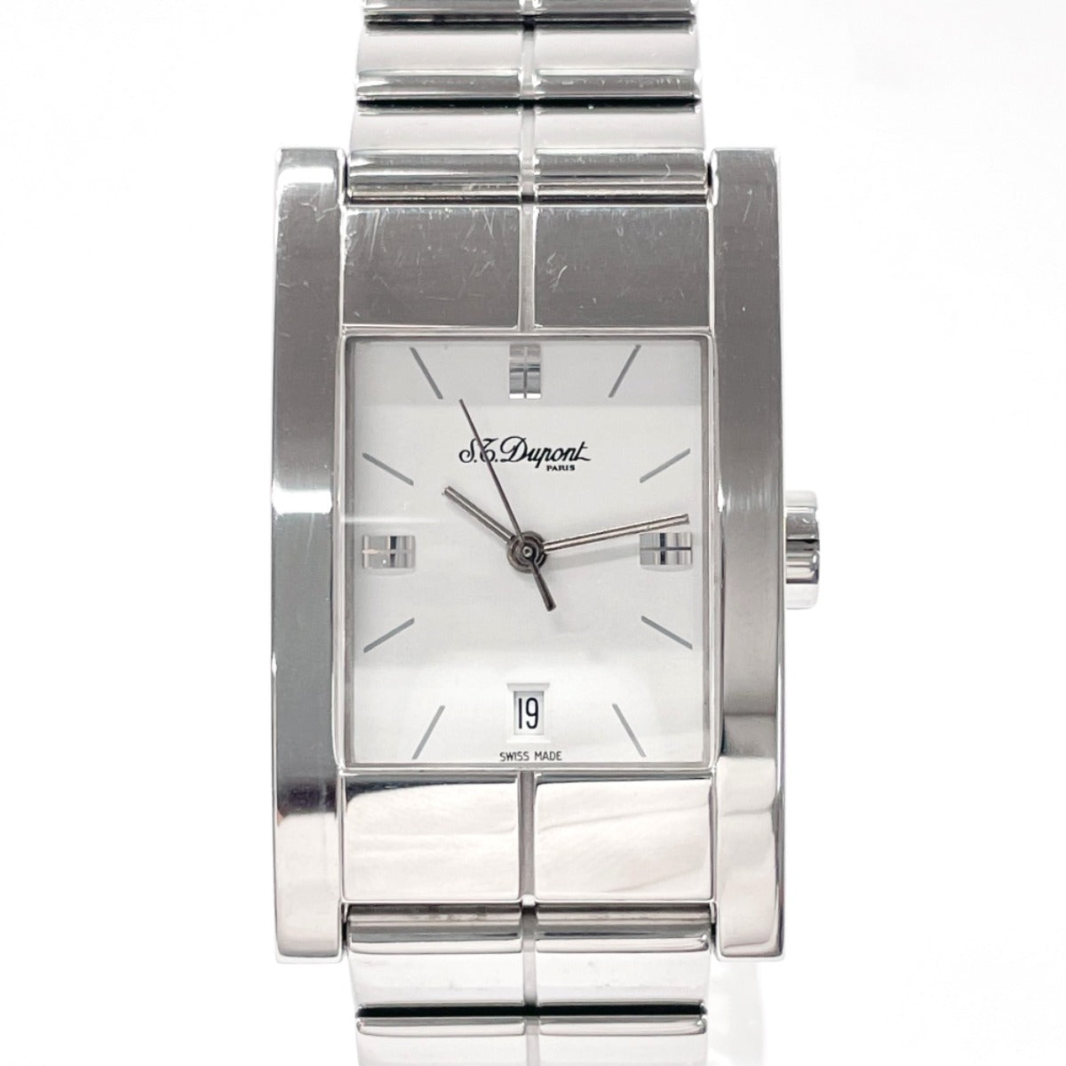 Dupont Watches 131 L3 AG18 Geometry Stainless Steel/Stainless