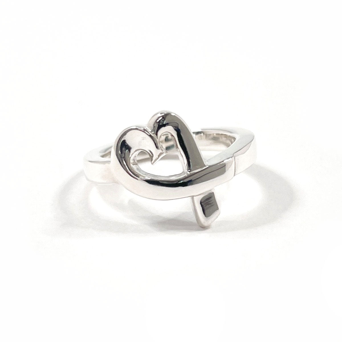 TIFFANY&Co. Ring Loving heart Paloma Picasso Silver925 #US 6 