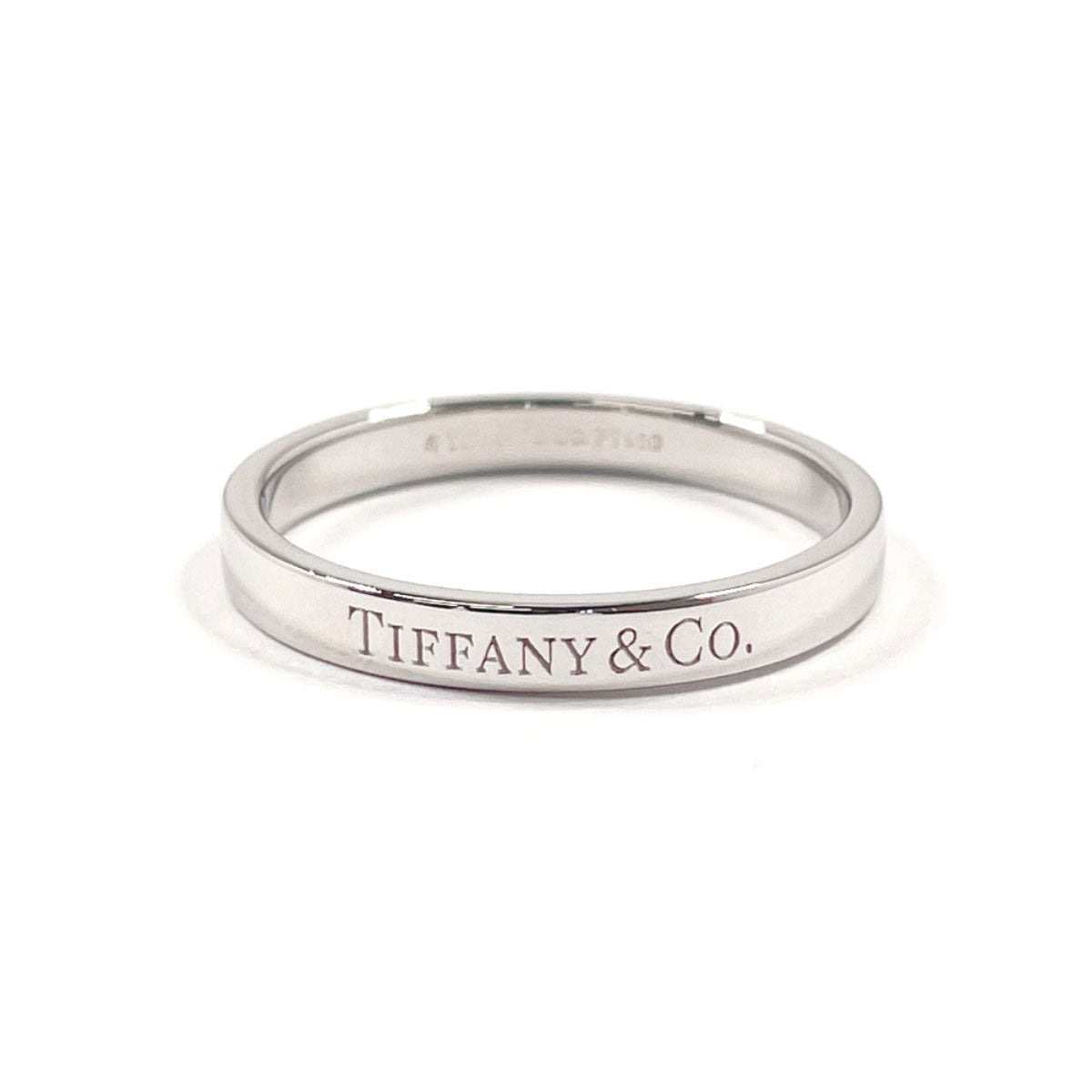 Tiffany & Co. プラチナ950リング ティファニー TIFFANY＆CO ダブルワイヤーリング Pt950プラチナ