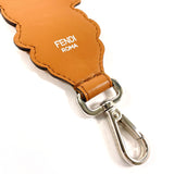FENDI Shoulder strap Mini strap you flour Velor/leather multicolor Women Used