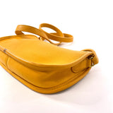 COACH Shoulder Bag 9031 Old coach leather yellow Women Used