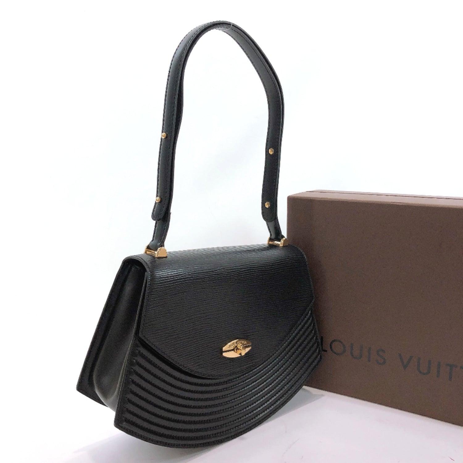 Louis Vuitton, Bags, Vintage Louis Vuitton Black Leather Bag
