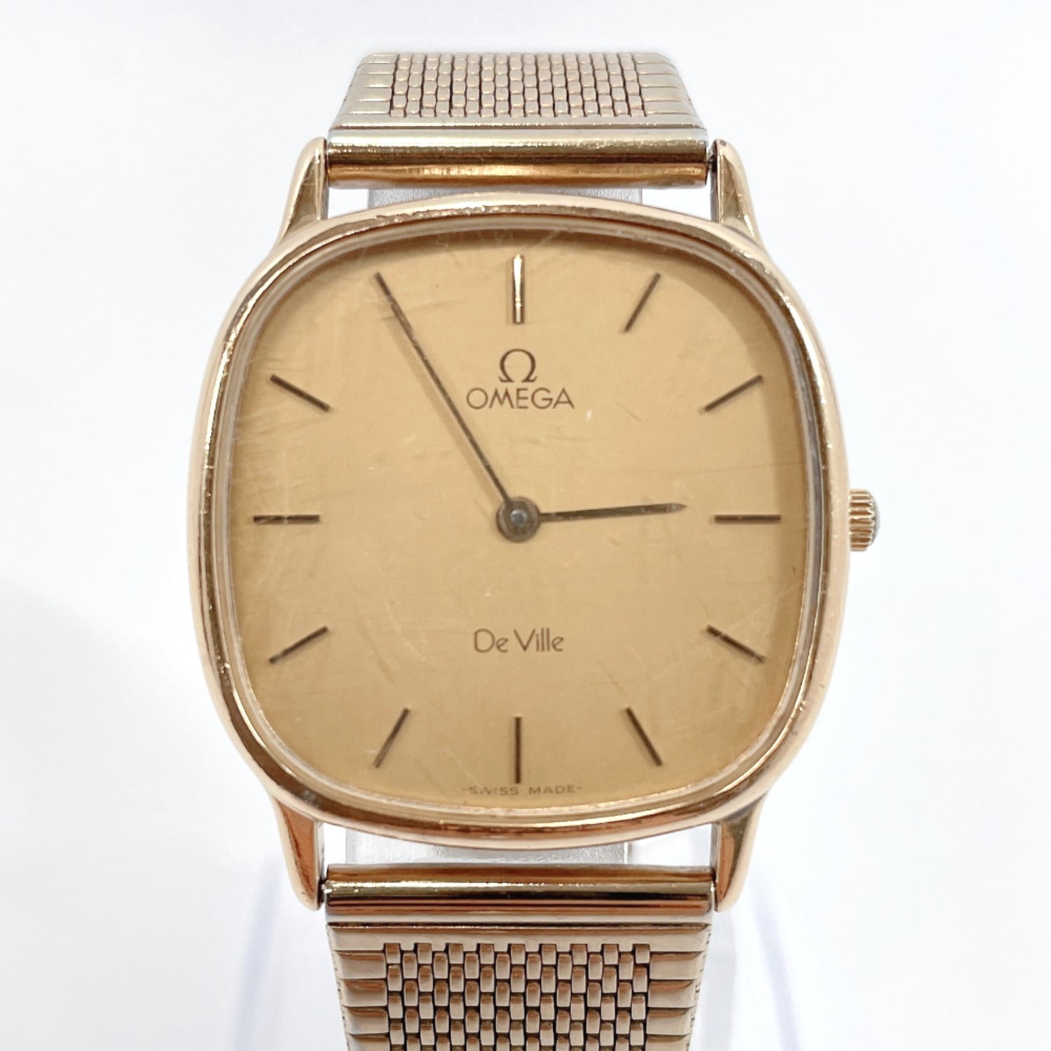 OMEGA Watches De Ville Quartz vintage Stainless Steel gold Women Used