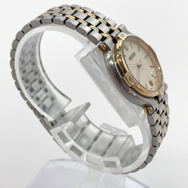 GUCCI Watches 9000L Quartz vintage Stainless Steel gold Silver Women Used - JP-BRANDS.com