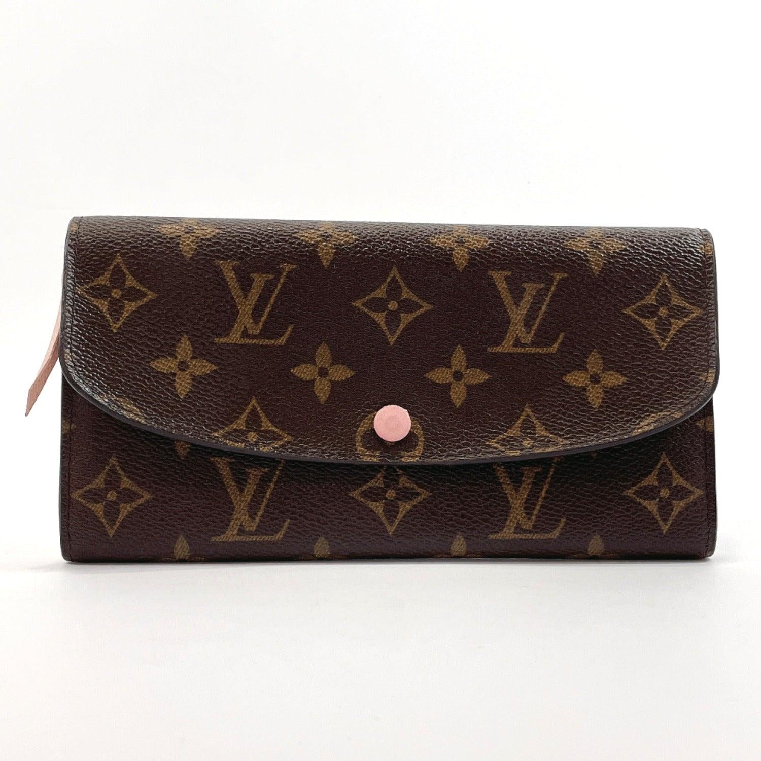 louis vuitton purse pink and brown