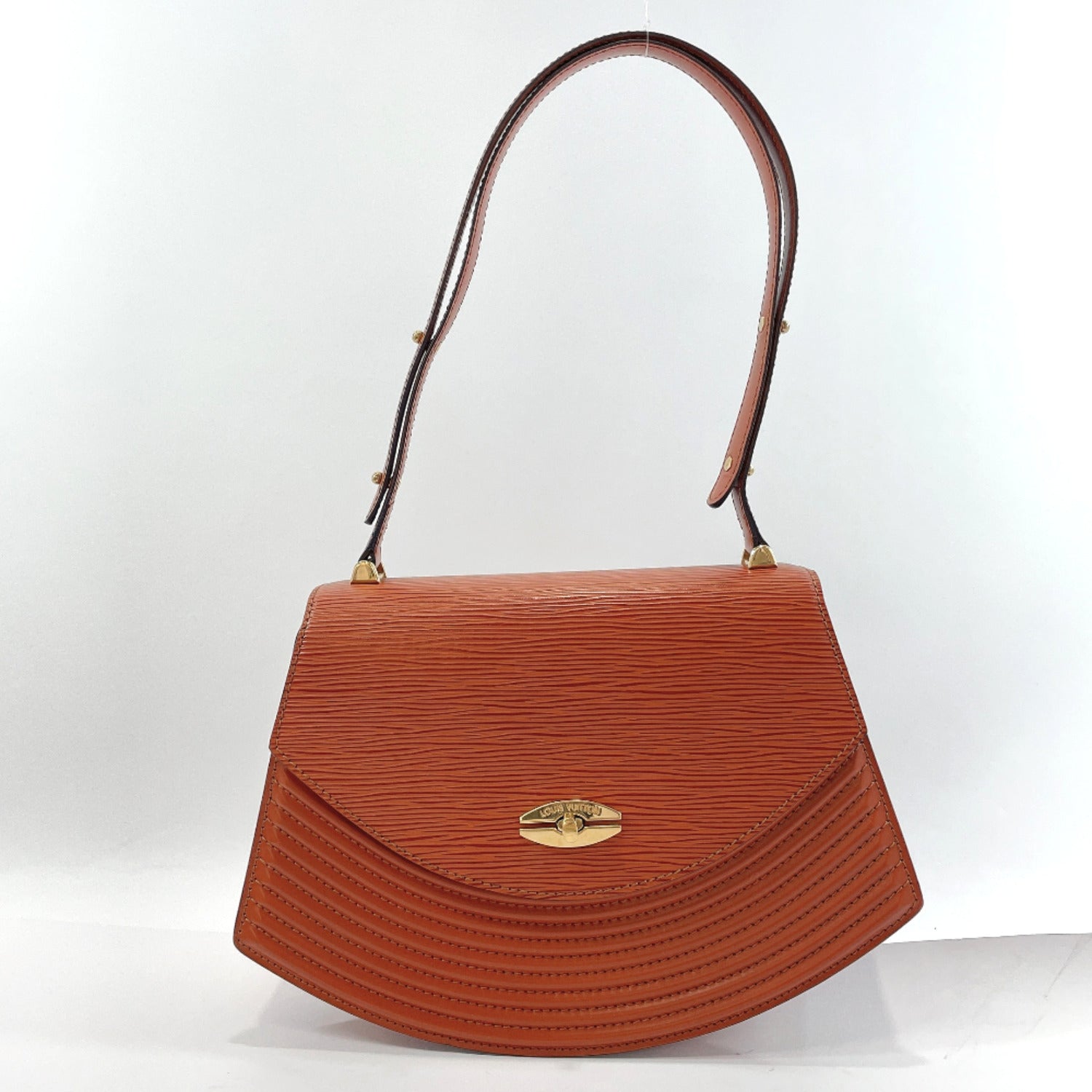 LOUIS VUITTON Shoulder Bag M52482 Tilsitt vintage Epi Leather Black Wo –