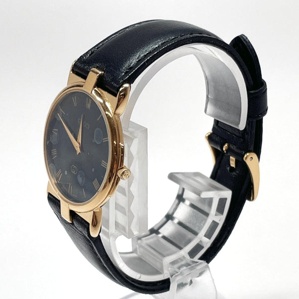GUCCI Watches 3400F Vintage quartz Stainless Steel/leather Black Black Women Used - JP-BRANDS.com