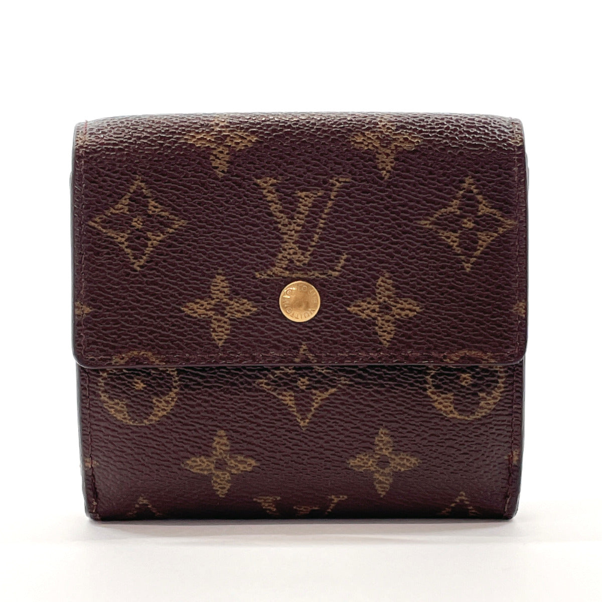 Louis Vuitton MONOGRAM Unisex Leather Small Wallet Logo Coin Cases