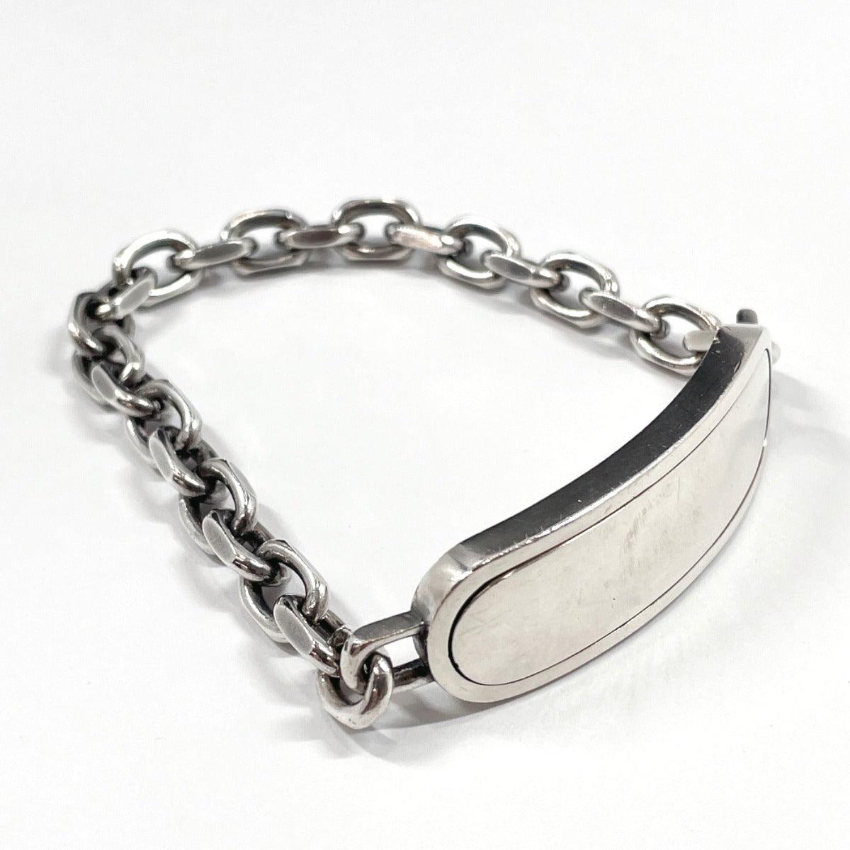 Bottega Veneta Sterling Silver Chain Bracelet - Men - Silver Jewelry
