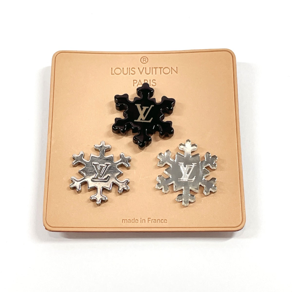 VINTAGE SIZED LOUIS Vuitton LV Brooch, Lapel Pin - Silver $46.00 - PicClick