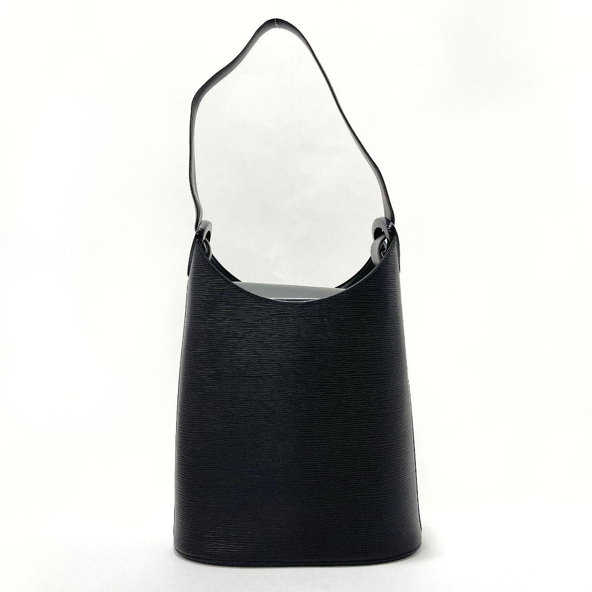 LOUIS VUITTON Shoulder Bag M52812 Verso Epi Leather Black Women Used –