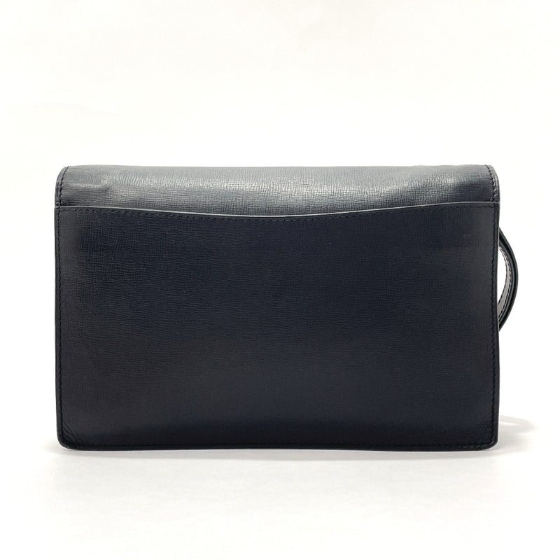 CELINE business bag leather Black unisex Used