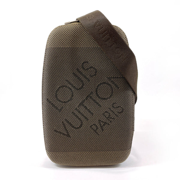 LOUIS VUITTON bam bag M93500 Mage Damier Jean Canvas khaki mens Used