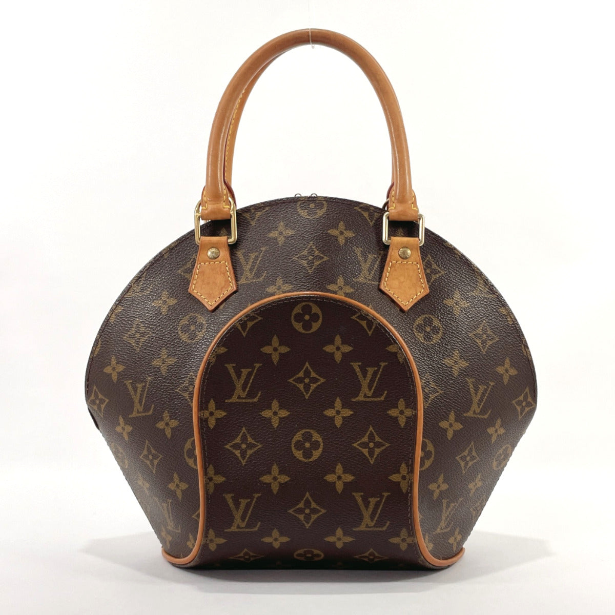 LOUIS VUITTON Monogram Ellipse Shopping Shoulder Bag M51128 Brown Auth  TM997