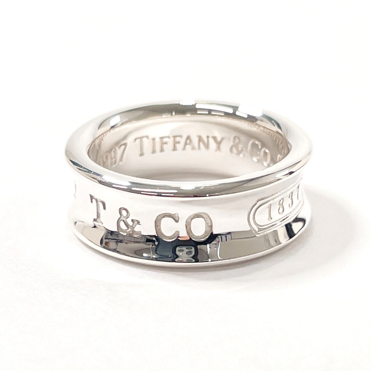 TIFFANY&Co. Ring 1837 Silver925 #9(JP Size) Silver Women Used – JP