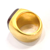CHANEL Ring COCO Mark vintage Gold Plated/ #13.5(JP Size) gold Women Used