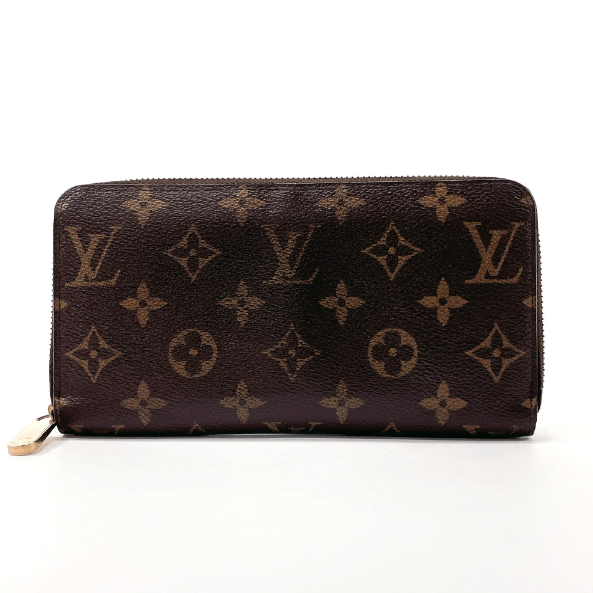 LOUIS VUITTON M60017 Zip Around Zippy wallet purse Brown Monogram