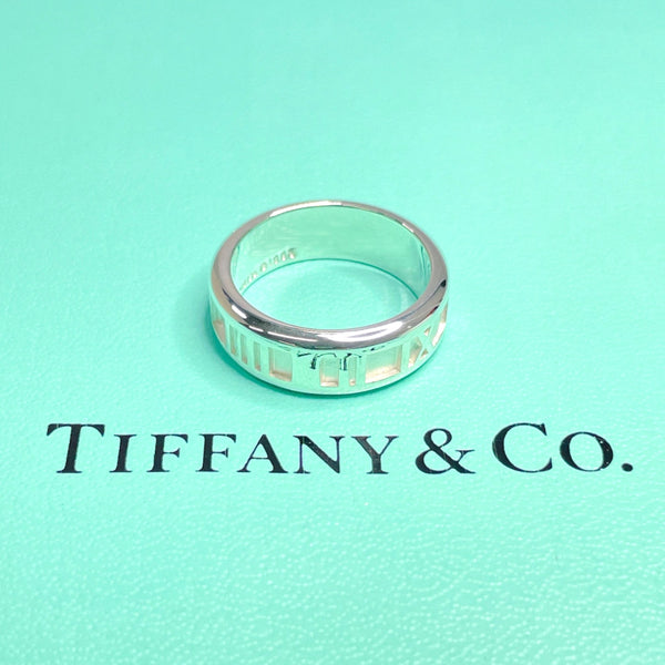 TIFFANY&Co. Ring Atlas Silver925 #11.5(JP Size) Silver Women Used