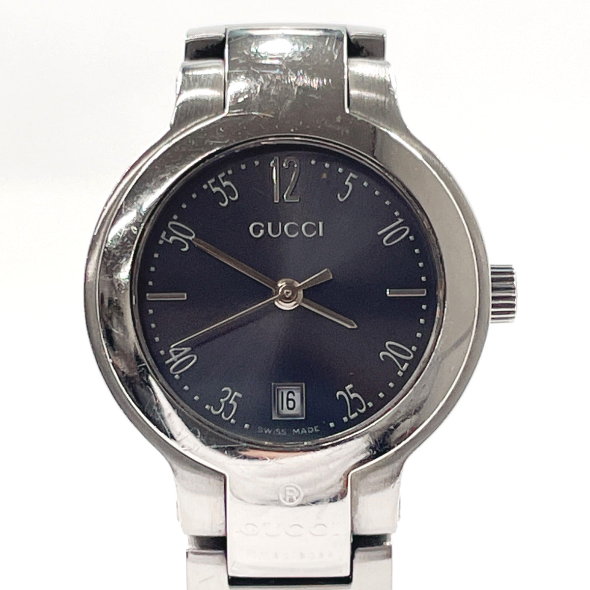 GUCCI Watches 8900L Stainless Steel/Stainless Steel Silver Silver 