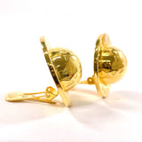 CELINE Earring Star ball vintage metal gold Women Used
