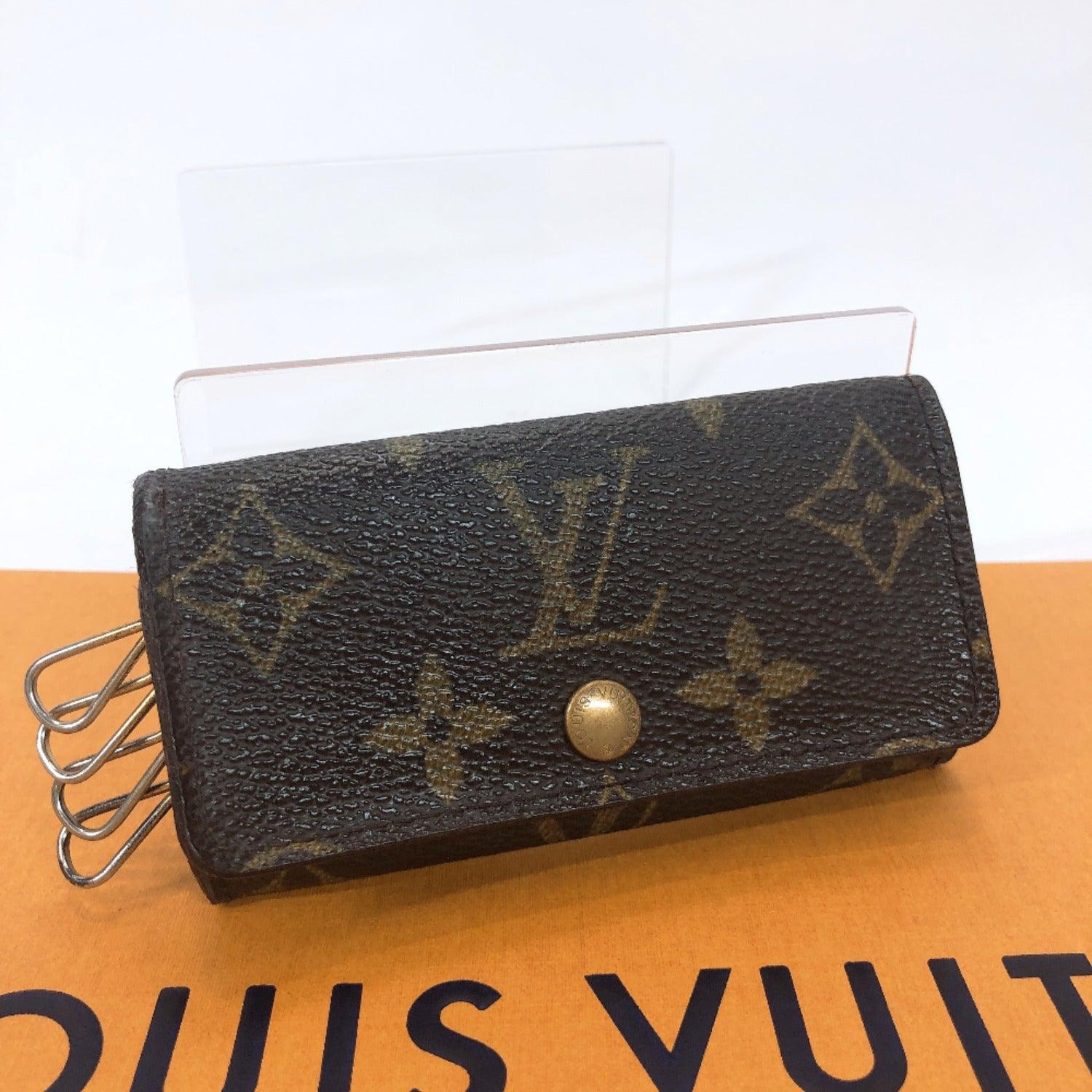 LOUIS VUITTON Louis Vuitton 4 hooks M62631 key holder Monogram Canvas –