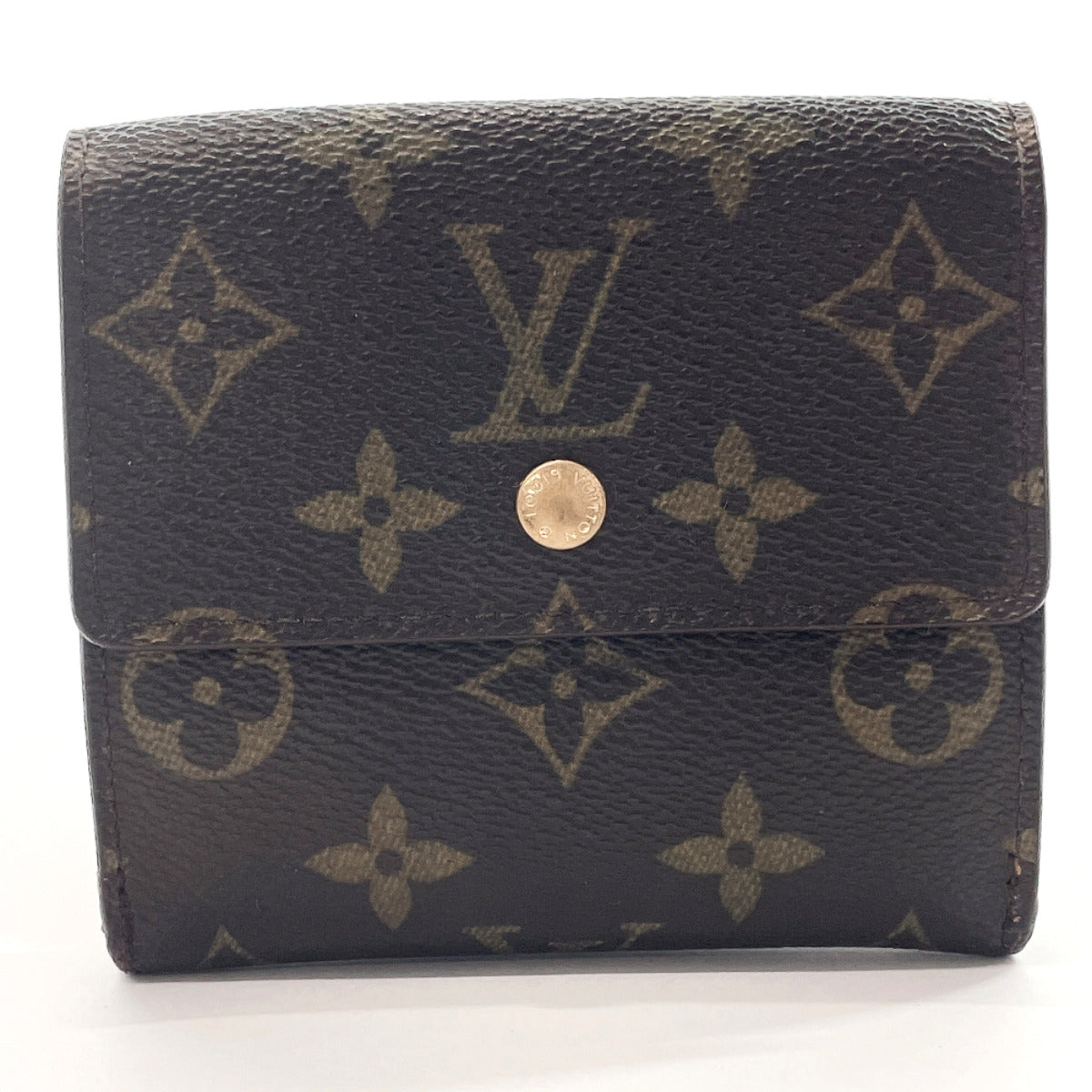 Brown Monogram Repurposed LV Fold Wallet