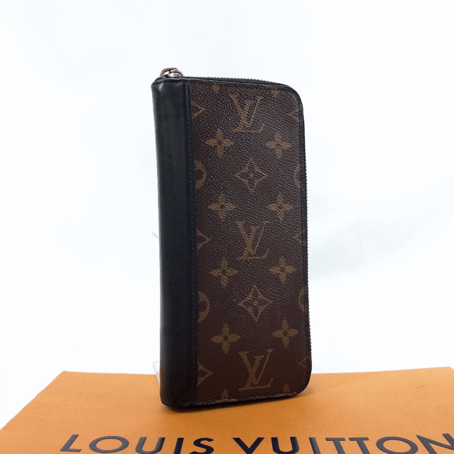LOUIS VUITTON purse Ｍ60109 Macassar zippy wallet Vertical
