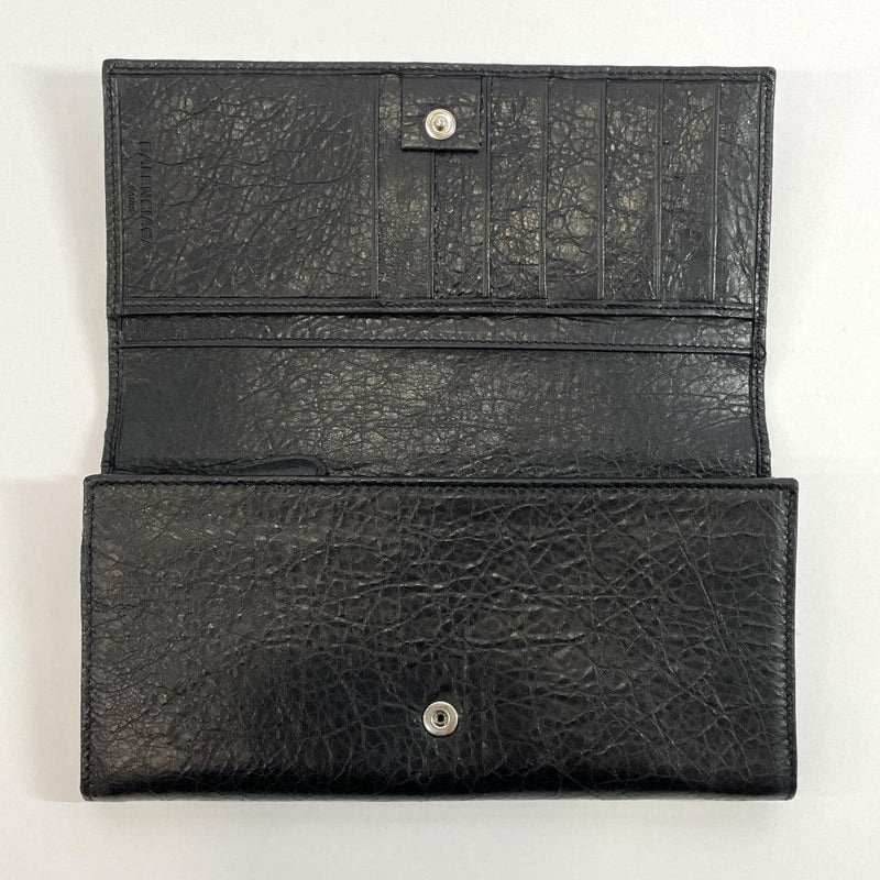 BALENCIAGA purse 253054 Giant Continental leather Black unisex Used - JP-BRANDS.com