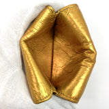 BALENCIAGA Tri-fold wallet 391446・8000・V・527533 Paper mini wallet leather gold Women Used