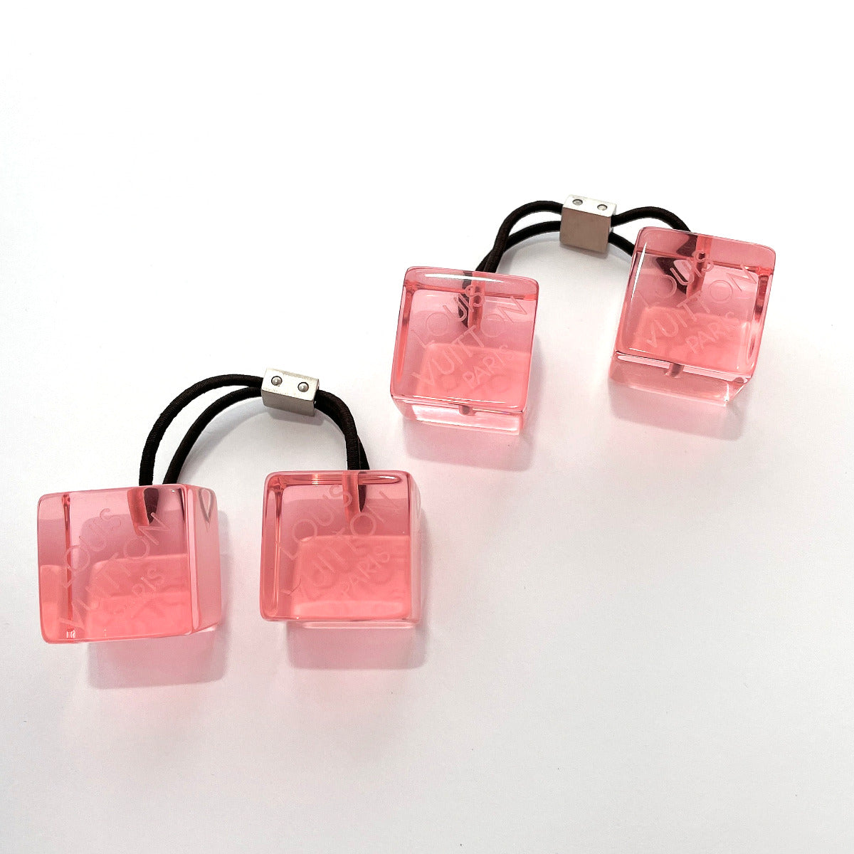 LOUIS VUITTON Other accessories R23534 Hair cube Platstick pink