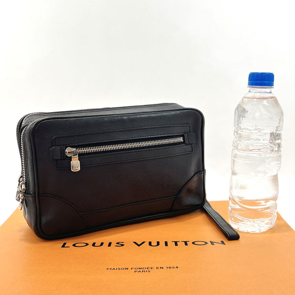 LOUIS VUITTON business bag M31142 Pavel Taiga Black mens Used