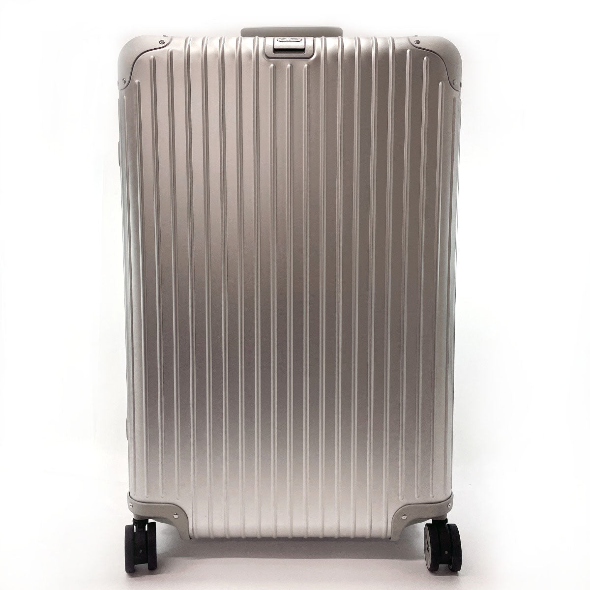 RIMOWA Carry Bag 924.73.00.4 TOPAS 85L 4 wheels Aluminum Silver unisex –