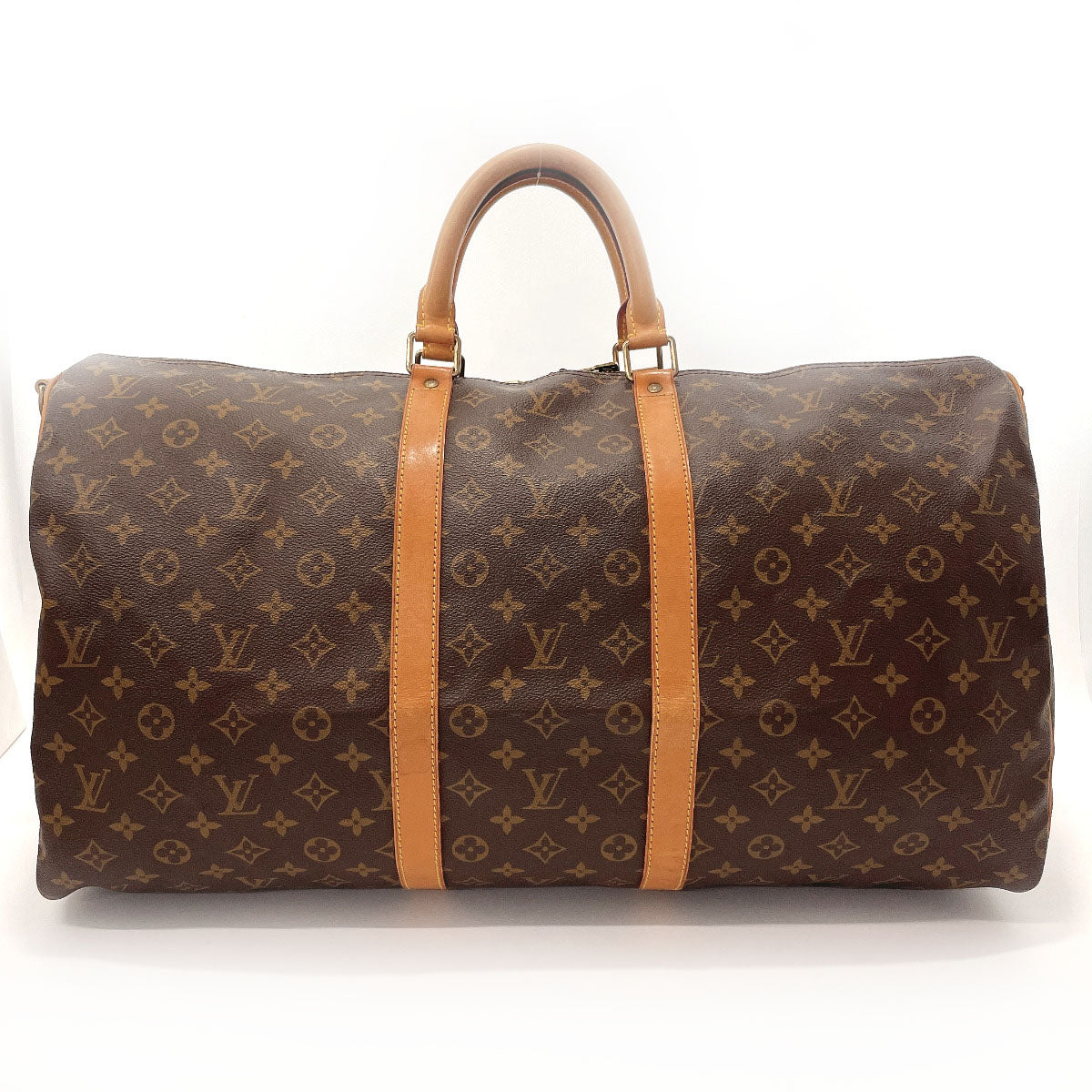 Louis Vuitton Keepall Bandouliere 55 Travel Bag Monogram M41414