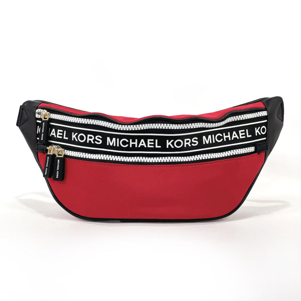 Michael Kors bam bag 35H9GY9N6C Waist pouch Nylon Red Red mens Used