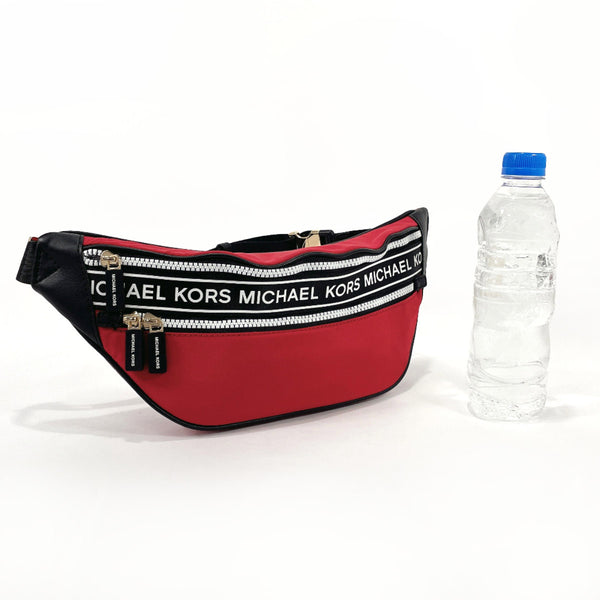 Michael Kors bam bag 35H9GY9N6C Waist pouch Nylon Red Red mens Used
