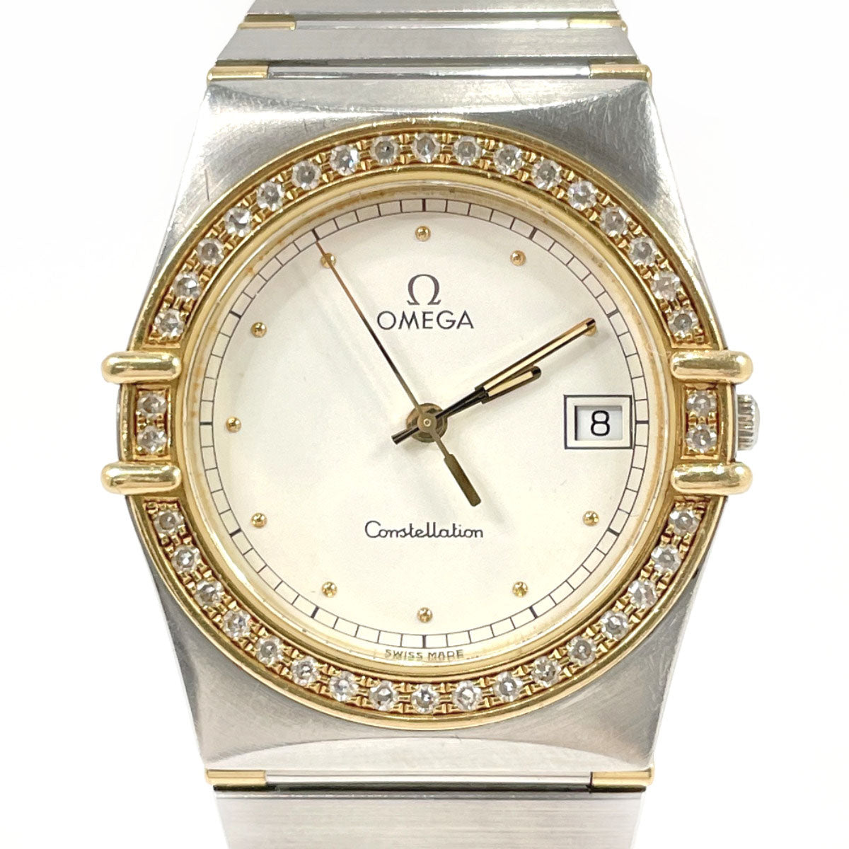 OMEGA Watches 1448/431.6 Constellation Diamond Bezel Stainless Steel/YG  gold gold Women Used