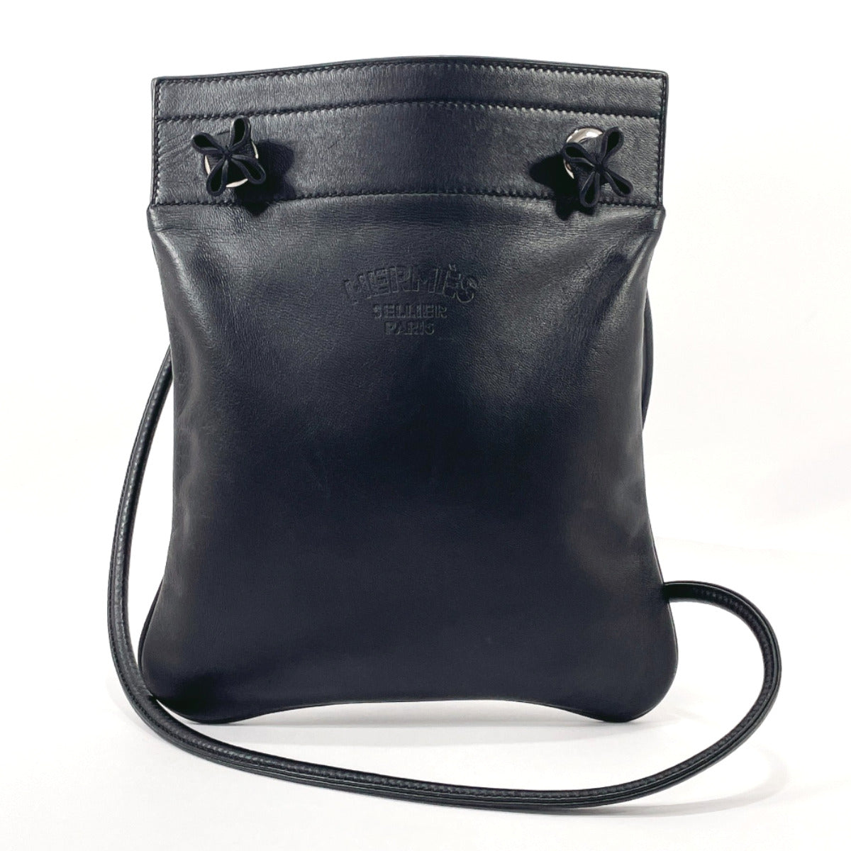 HERMES Hermes ALINE MINI Aline Mini Shoulder Bag Vaux Swift Rouge Ash  Silver Hardware Pochette C Engraved
