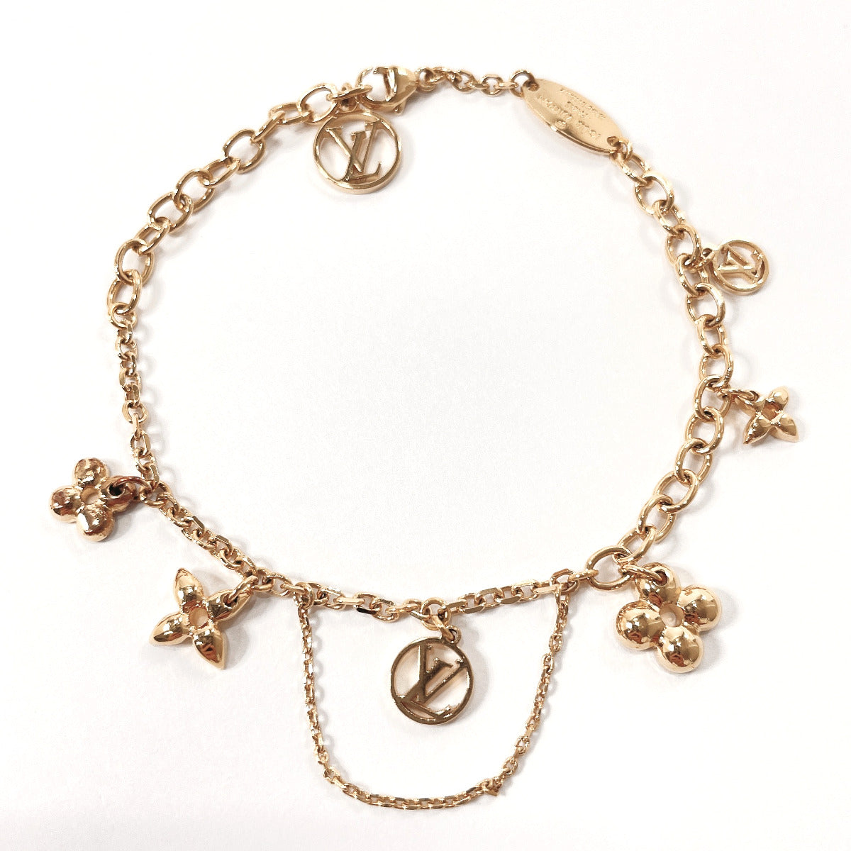 LOUIS VUITTON bracelet M64858 Blooming Brasserie metal gold Women