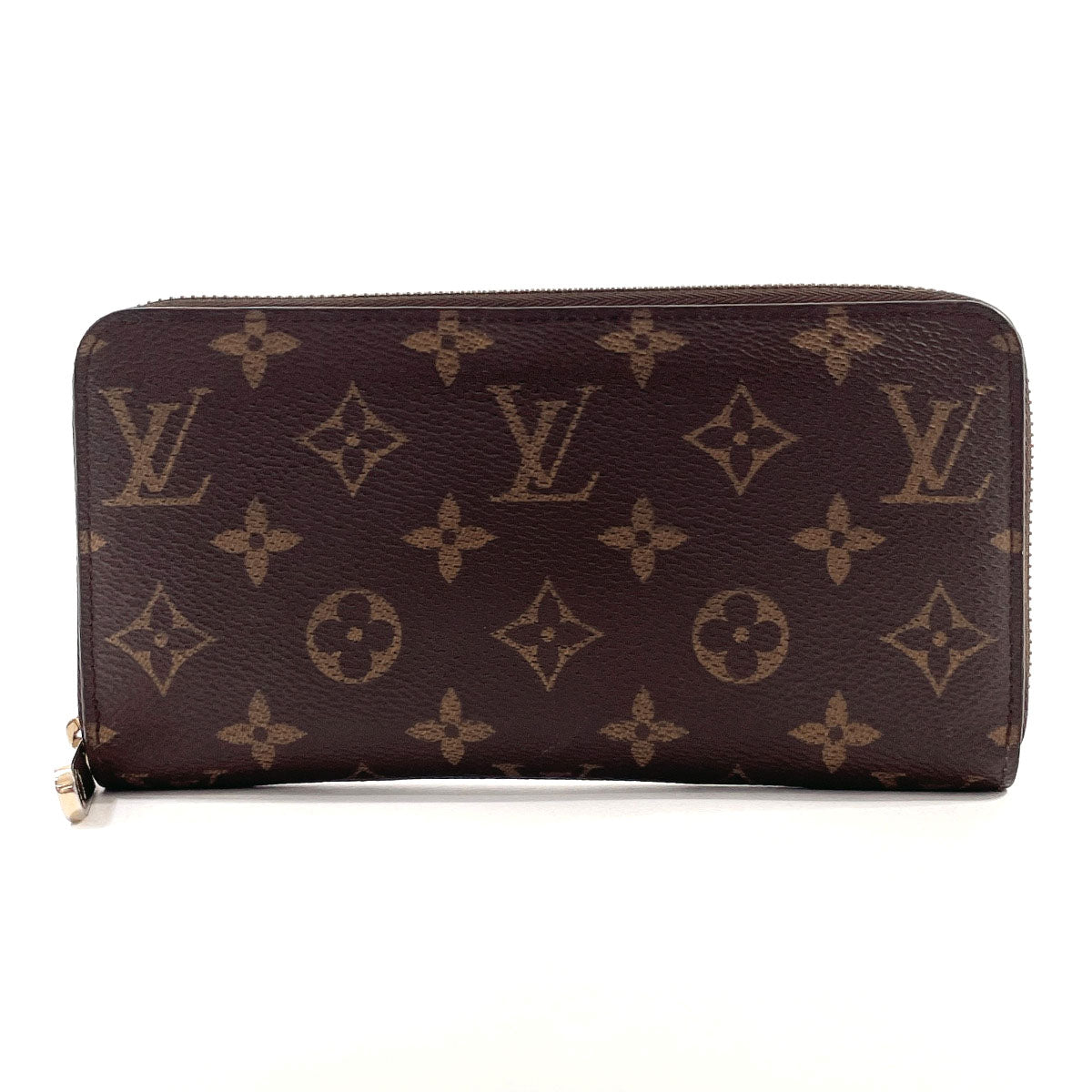 LOUIS VUITTON purse M41894 Zippy wallet Monogram canvas Brown Brown Wo –