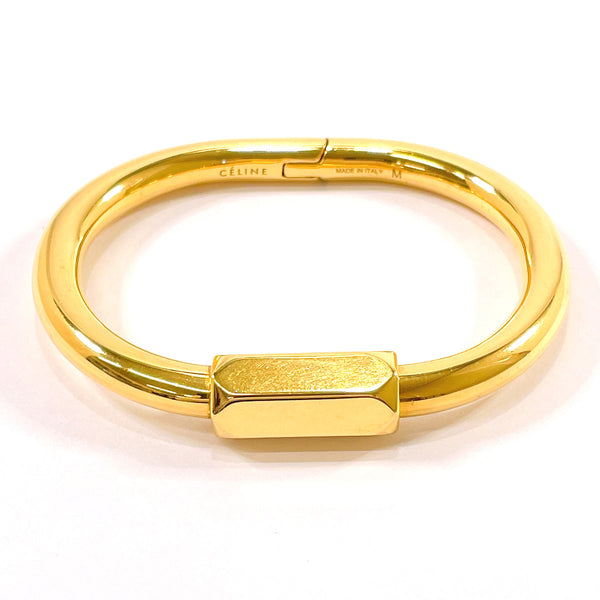 CELINE Bangle screw bracelet Gold Plated gold Women Used