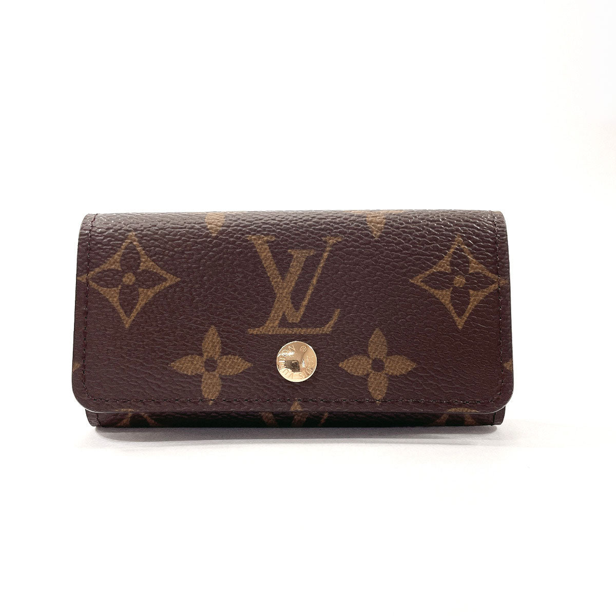 Used louis Vuitton brown & black monogram KEYCHAIN