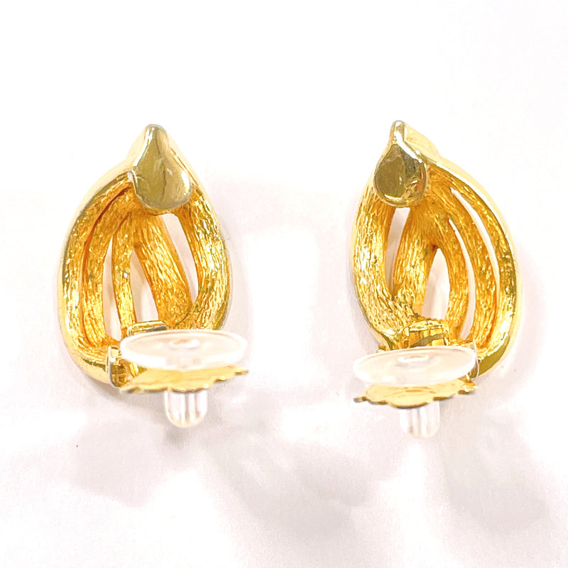 Christian Dior Earring metal/Rhinestone gold Women Used