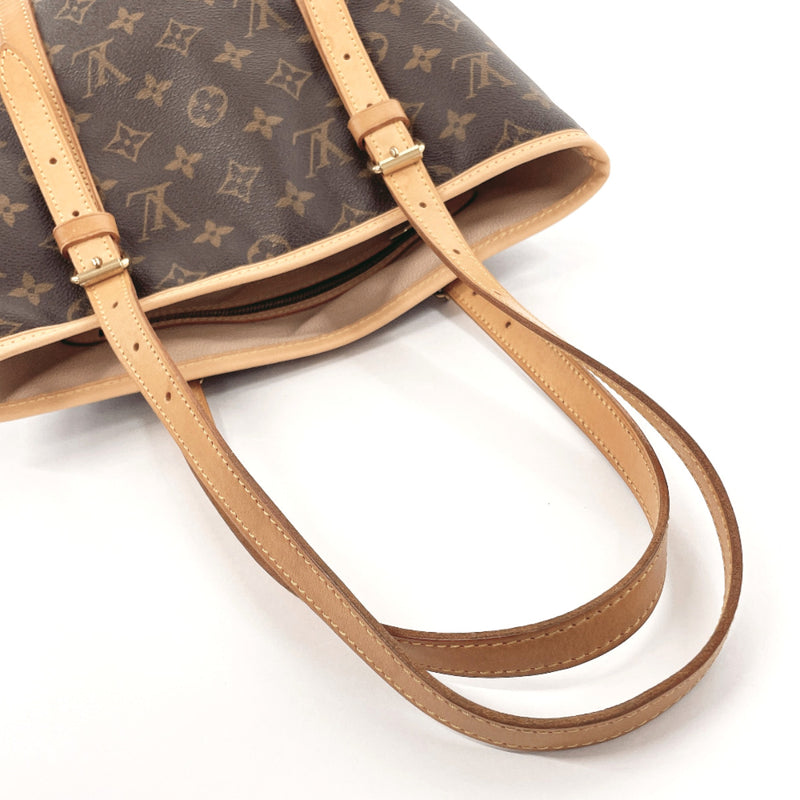 LOUIS VUITTON Tote Bag M42236 Bucket GM Monogram canvas/Leather Brown Women Used