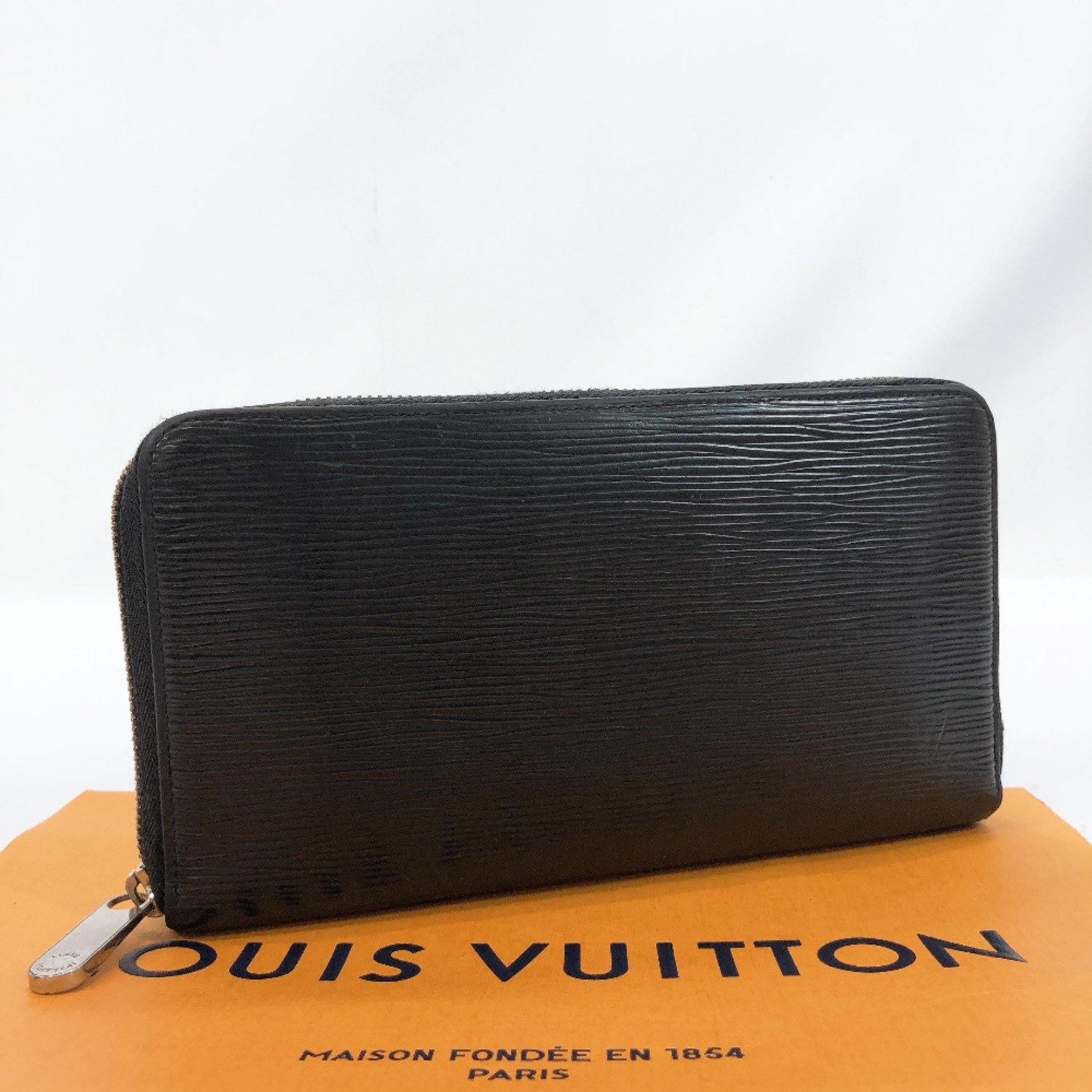 LOUIS VUITTON purse M60632 Zippy Organizer Epi Leather black mens