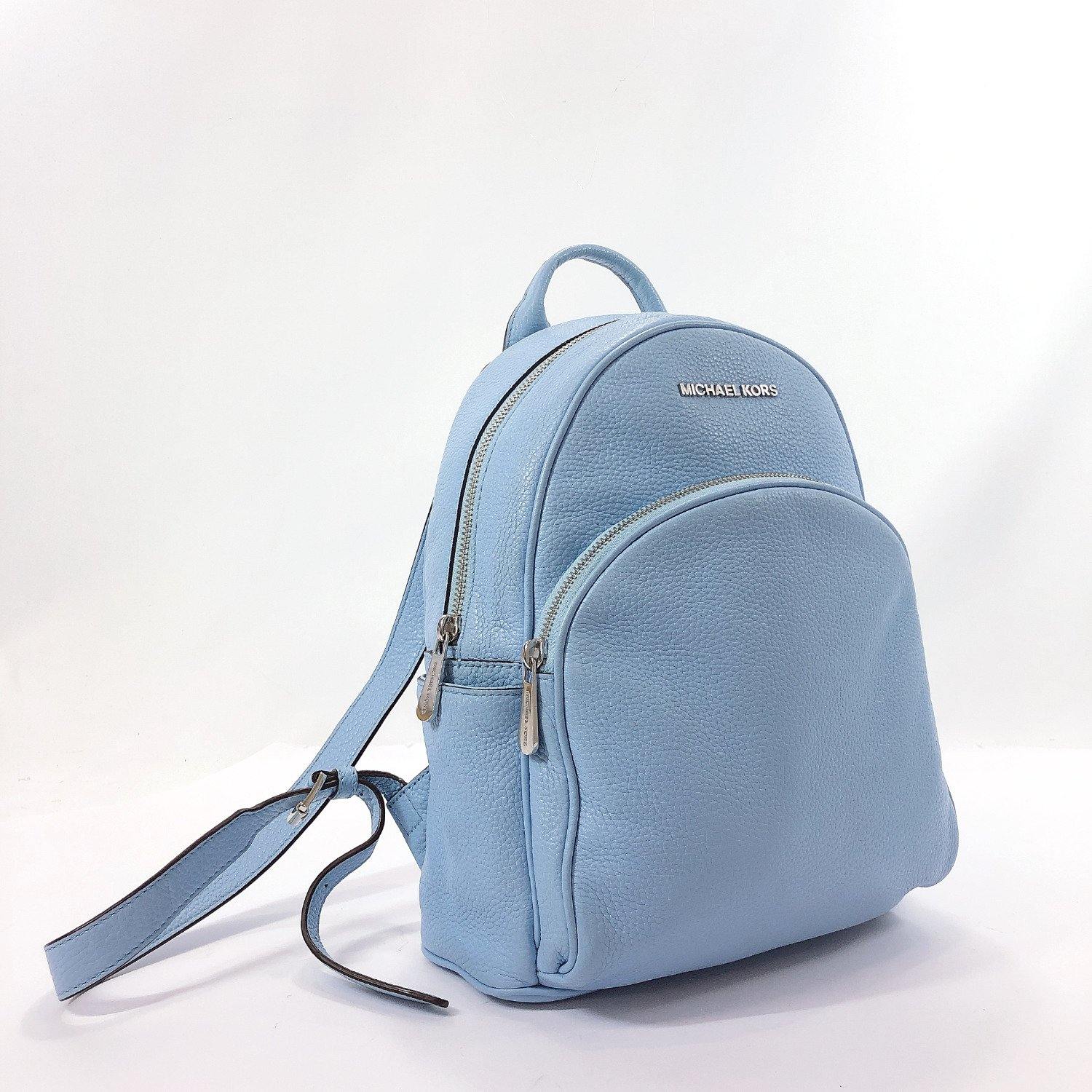 Michael Kors Backpack Daypack 35S7SAYB1L Abbey blue Women Used – JP-BRANDS.com
