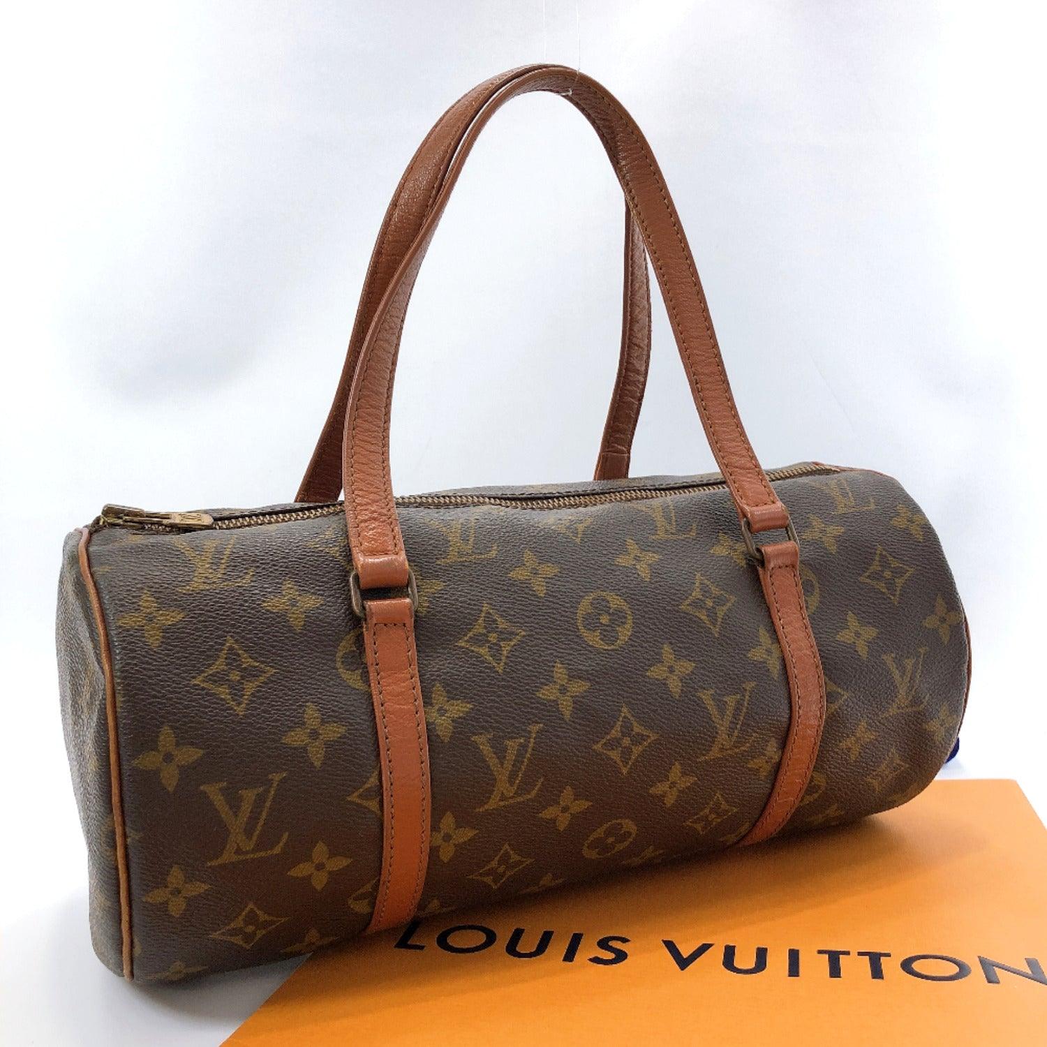 LOUIS VUITTON Louis Vuitton Papillon Old Model Handbag Monogram M51365 Pouch  Set