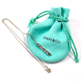 TIFFANY&Co. Necklace Notes Silver925/diamond Silver Women Second hand